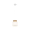 DUO WHITE JUTA LAMPA WISZĄCA 1 10078 TK Lighting