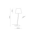 NICOLA ORANGE LAMPKA NOCNA 1 S 6640 TK Lighting