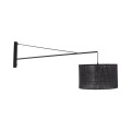GLORII BLACK KINKIET 1 6639 TK Lighting