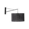 GLORII BLACK KINKIET 1 6639 TK Lighting