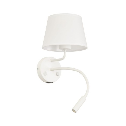 MAJA WHITE KINKIET + USB 10204 TK Lighting