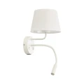 MAJA WHITE KINKIET + USB 10204 TK Lighting