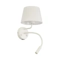 MAJA WHITE KINKIET + USB 10204 TK Lighting