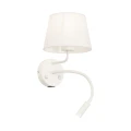 MAJA WHITE KINKIET + USB 10204 TK Lighting