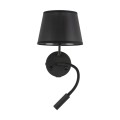 MAJA BLACK KINKIET  + USB 10203 TK Lighting