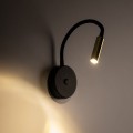 LAGOS BLACK/GOLD KINKIET 1 USB 10201 TK Lighting
