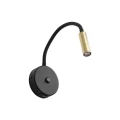 LAGOS BLACK/GOLD KINKIET 1 USB 10201 TK Lighting