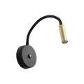 LAGOS BLACK/GOLD KINKIET 1 USB 10201 TK Lighting