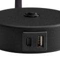 LAGOS BLACK  KINKIET 1  USB 10200 TK Lighting
