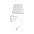 Kinkiet ścienny  do sypialni ramię do czytania, abażur MAJA 10080 TK Lighting