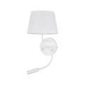 Kinkiet ścienny  do sypialni ramię do czytania, abażur MAJA 10080 TK Lighting