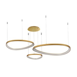 Lampa wisząca AMANDA PENDANT 42+62+82 CCT SWITCH 3-STEP DIMM GO AZ5775 AZzardo