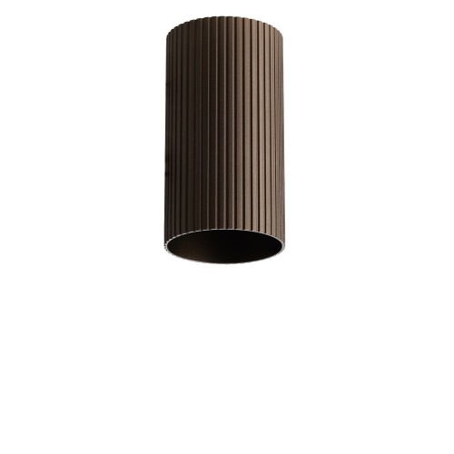 Klosz ryflowany LUCAS RIBBED TUBE 10 COFFEE AZ6129 AZzardo