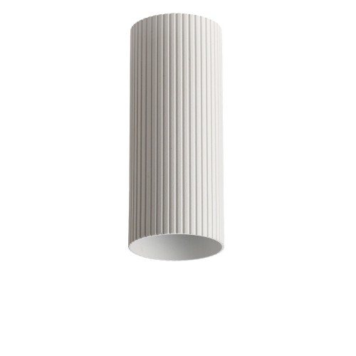 Klosz ryflowany LUCAS RIBBED TUBE 30 WH AZ6139 AZzardo