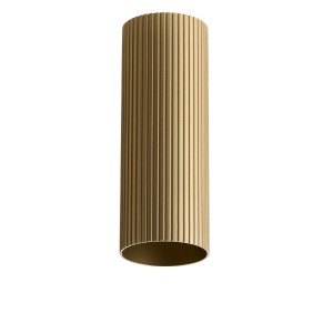 Klosz ryflowany LUCAS RIBBED TUBE 40 BRASS GOLD AZ6144 AZzardo