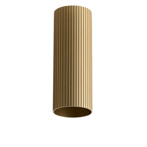 Klosz ryflowany LUCAS RIBBED TUBE 40 BRASS GOLD AZ6144 AZzardo