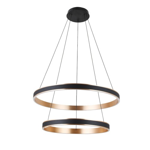 Lampa wisząca RIO 50+70 3-STEP DIMM BK/GO AZ5779 AZzardo