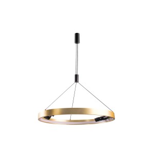 Lampa wisząca SERAFINO PENDANT 80 3-STEP DIMM GO/BK AZ5835 AZzardo