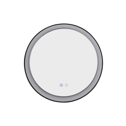 Lustro podświetlane SERGIO MIRROR 60 HEATED CCT SWITCH BK AZ5819 AZzardo