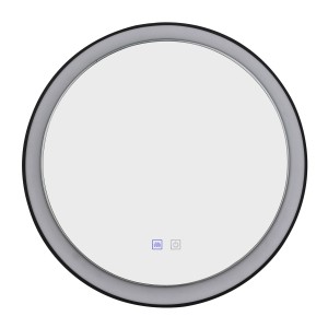 Lustro podświetlane SERGIO MIRROR 80 HEATED CCT SWITCH BK AZ5821 AZzardo