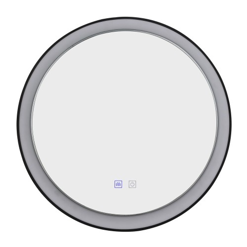 Lustro podświetlane SERGIO MIRROR 80 HEATED CCT SWITCH BK AZ5821 AZzardo