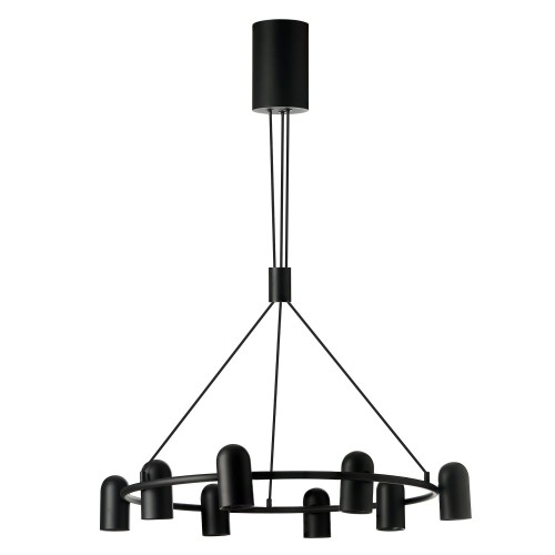 Lampa wisząca VIVI PENDANT 8 BK/BK AZ5732 AZzardo