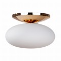 Lampa sufitowa w nowoczesnym stylu OMI, kolor Złoty, 1*E27 - 1185 Zuma Line