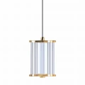 Lampa wisząca zwis z serii CALLY złoty, LED 8W 2700-6000K - MD3147-1A-3GT Zuma Line