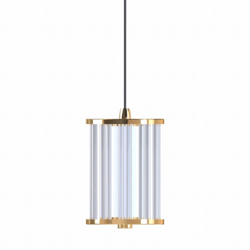 Lampa wisząca zwis z serii CALLY złoty, LED 8W 2700-6000K - MD3147-1A-3GT Zuma Line