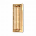 Kinkiet ścienny LED 15W 2700-6000K CALLY złoty w stylu glamour - MB3114-1-3GT Zuma Line
