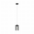Lampa wisząca zwis NIRA, dymiony szklany klosz, źródło 1*E14 - MD3523-1-EBCN Zuma Line