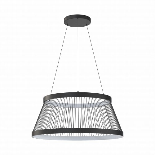 Lampa wisząca z drucianym kloszem BALU kolor czarny, LED 53W 2700-6000K - MD3328-2M-3BT Zuma Line