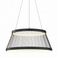 Lampa wisząca z drucianym kloszem BALU kolor czarny, LED 53W 2700-6000K - MD3328-2M-3BT Zuma Line