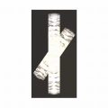 Kinkiet w stylu glamour TULA kolor Czarny chrom, LED 18W 2700-6000K  - MX3274-2-3BCT Zuma Line