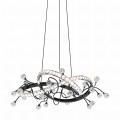Lampa dekoracyjna wisząca kryształowa MAIA kolor Czarny, LED 25W 2700-6000K - MD3481-1S-3BCT Zuma Line