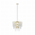 Lampa wisząca w stylu glamour NIRA złota, do salonu nad stół - MD3523-14L-EGN Zuma Line