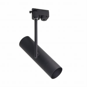 Reflektorek regulowany jednofazowy LISA kolor czarny tuba, źródło 1*GU10 - TLS004-BK Zuma Line