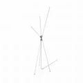 Lampa podłogowa czarny trójnóg LAUTARO kolor Czarny mat, zintegrowany LED 24W barwa ciepła - 1005 Zuma Line