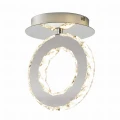 Kryształowa lampa sufitowa GIRONA w stylu glamour, LED 10W barwa ciepła- MX3713-1-3CT Zuma Line