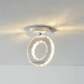 Kryształowa lampa sufitowa GIRONA w stylu glamour, LED 10W barwa ciepła- MX3713-1-3CT Zuma Line