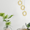 Dekoracyjny zwis Led z kryształkami GIRONA kolor złoty, moc 10W 3000K - MD3713-1-3GT Zuma Line
