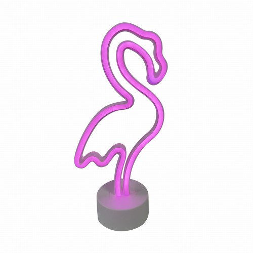 Dziecięca lampa nocna różowy flaming  NEON FLAMINGO LED - FM-NB23 Zuma Line