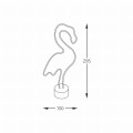 Dziecięca lampa nocna różowy flaming  NEON FLAMINGO LED - FM-NB23 Zuma Line