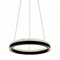 Lampa wisząca ring LED Ø40cm REGI czarny, 30W 3000-5000K  - PD2304400R-MB Zuma Line