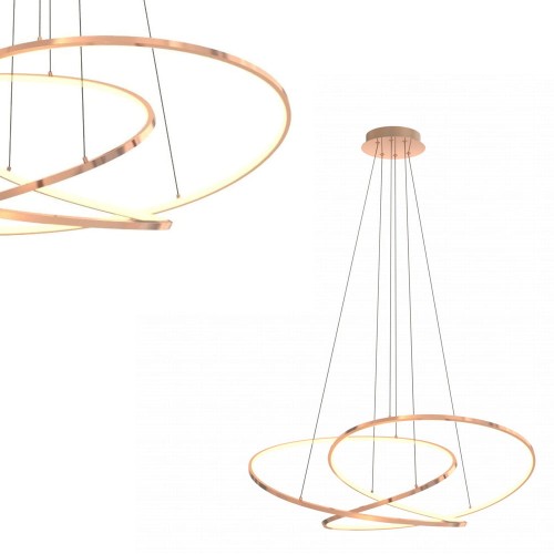 Lampa wisząca Cholet francuskie złoto MD7360-1A-3GT Zuma Line