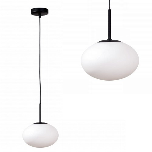 Lampa wisząca zwis OMI Czarny, na źródło G9 do jadalni nad stół - 1182 Zuma Line