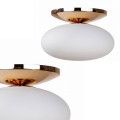 Lampa sufitowa w nowoczesnym stylu OMI, kolor Złoty, 1*E27 - 1185 Zuma Line