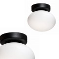 Lampa sufitowa OMI kolor Czarny, szklany klosz, źródło 1*G9 - 1188 Zuma Line