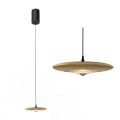 Lampa Wisząca Otos 1xLED Szczotkowane Złoto PL0145 Yaskr