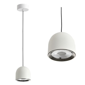Lampa Wisząca Saila 1xLED biała PL0115-WH Yaskr